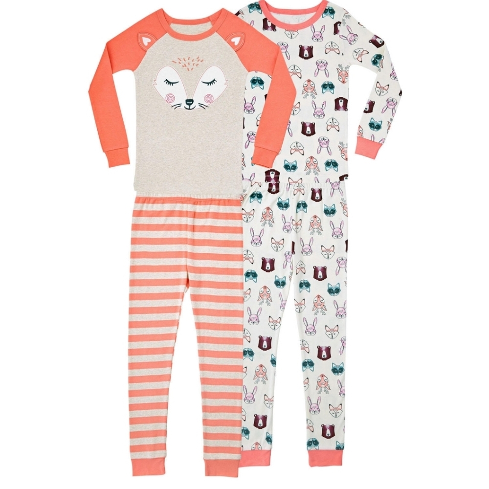 Member’s Mark Girls' 4 piece gilrs pyjama